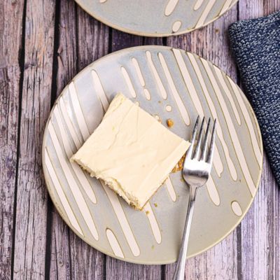 Slow Cooker Lemon Cheesecake