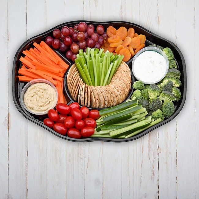 Party nibbles platter