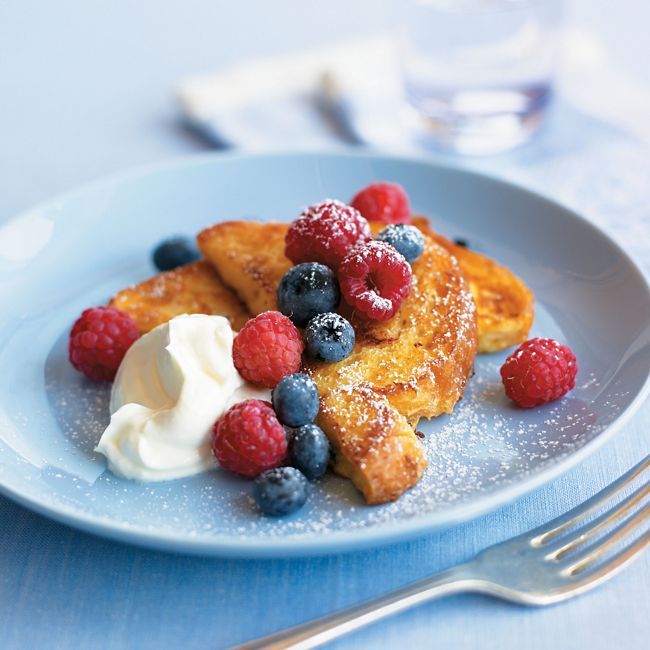Pain Perdu With Mixed Berries