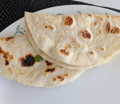 Garlic naan