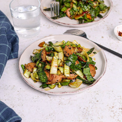 Duck Salad with Bok Choi