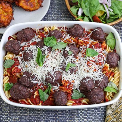 Dump & Bake Meatball Casserole