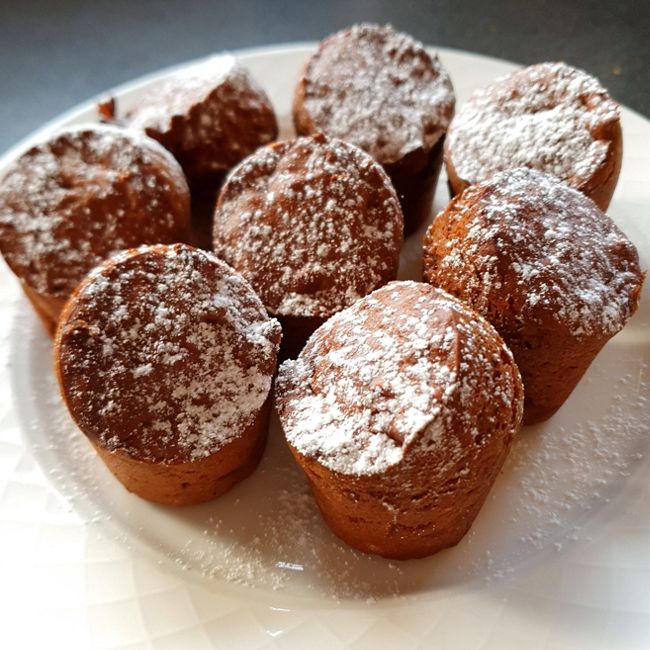 Banana & Choc muffins
