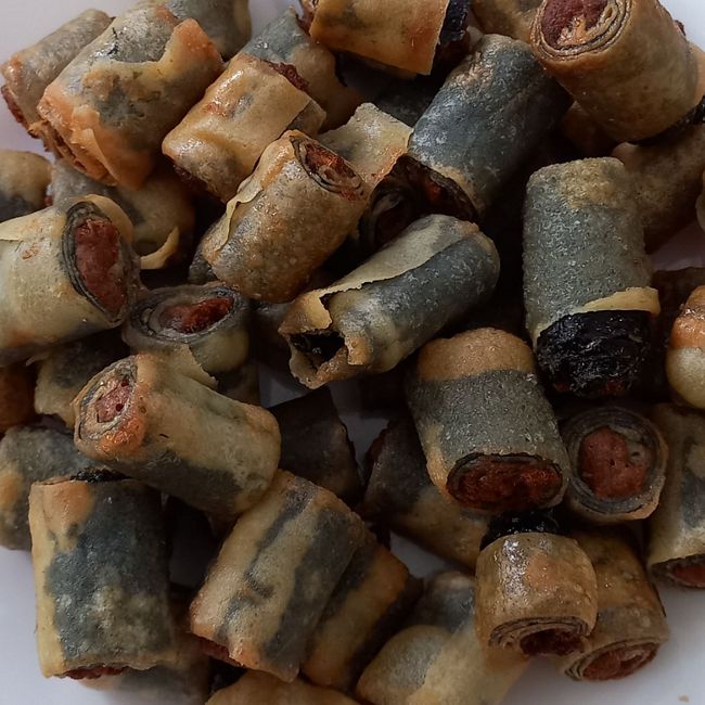 Crispy Pork Floss Rolls