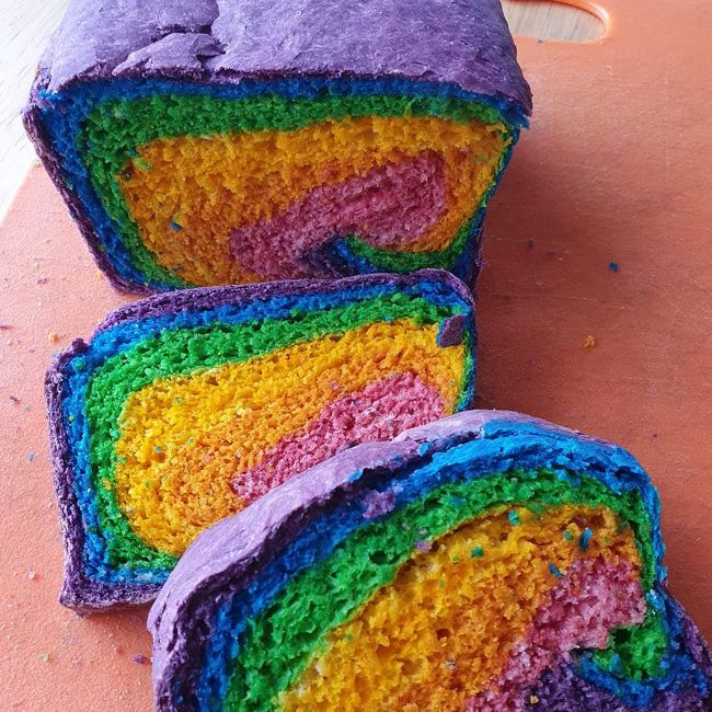 Rainbow Bread