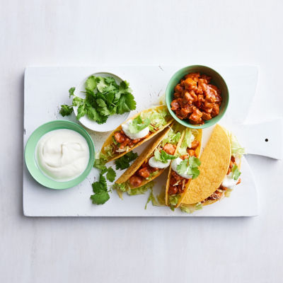 Easy Butter-Chicken Tacos