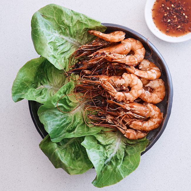 Easy Fried Prawns With Dipping Sauce