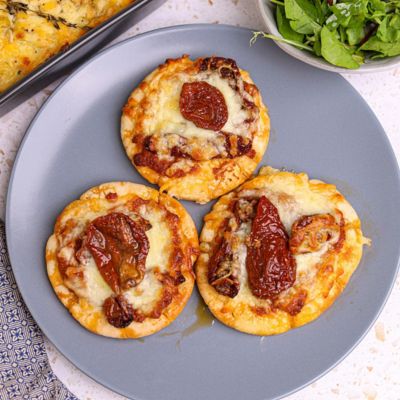 Easy Pita Pizzas