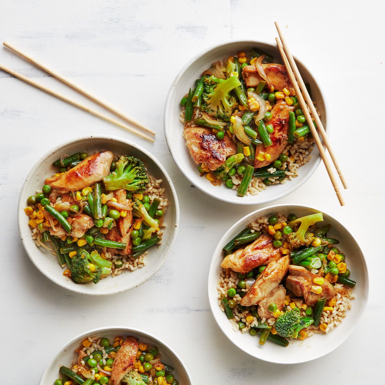 Easy Chicken And Greens Stir-fry