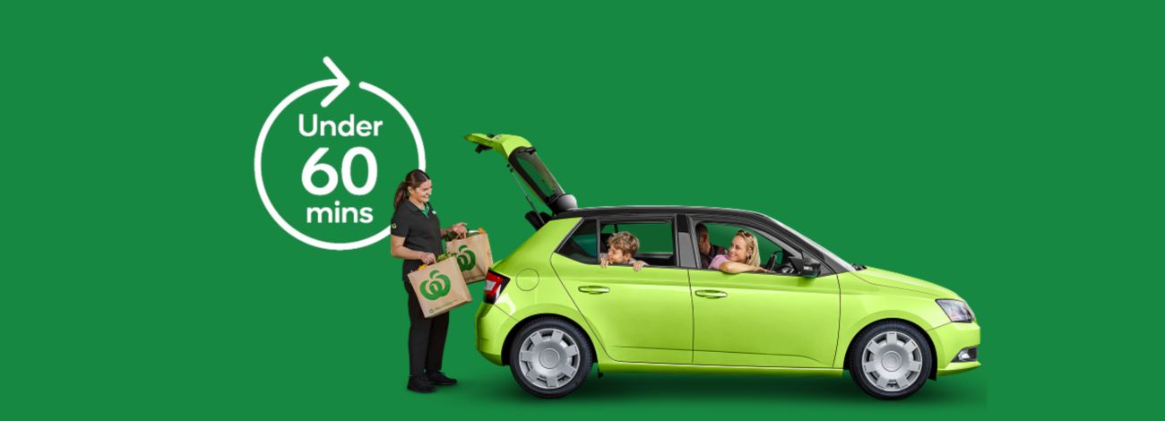 Shop online to boot in under 60 mins. 