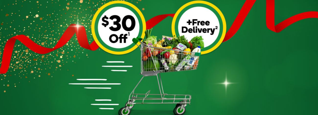 "Get your full shop delivered in under two hours. Exclusions and T&Cs apply. "