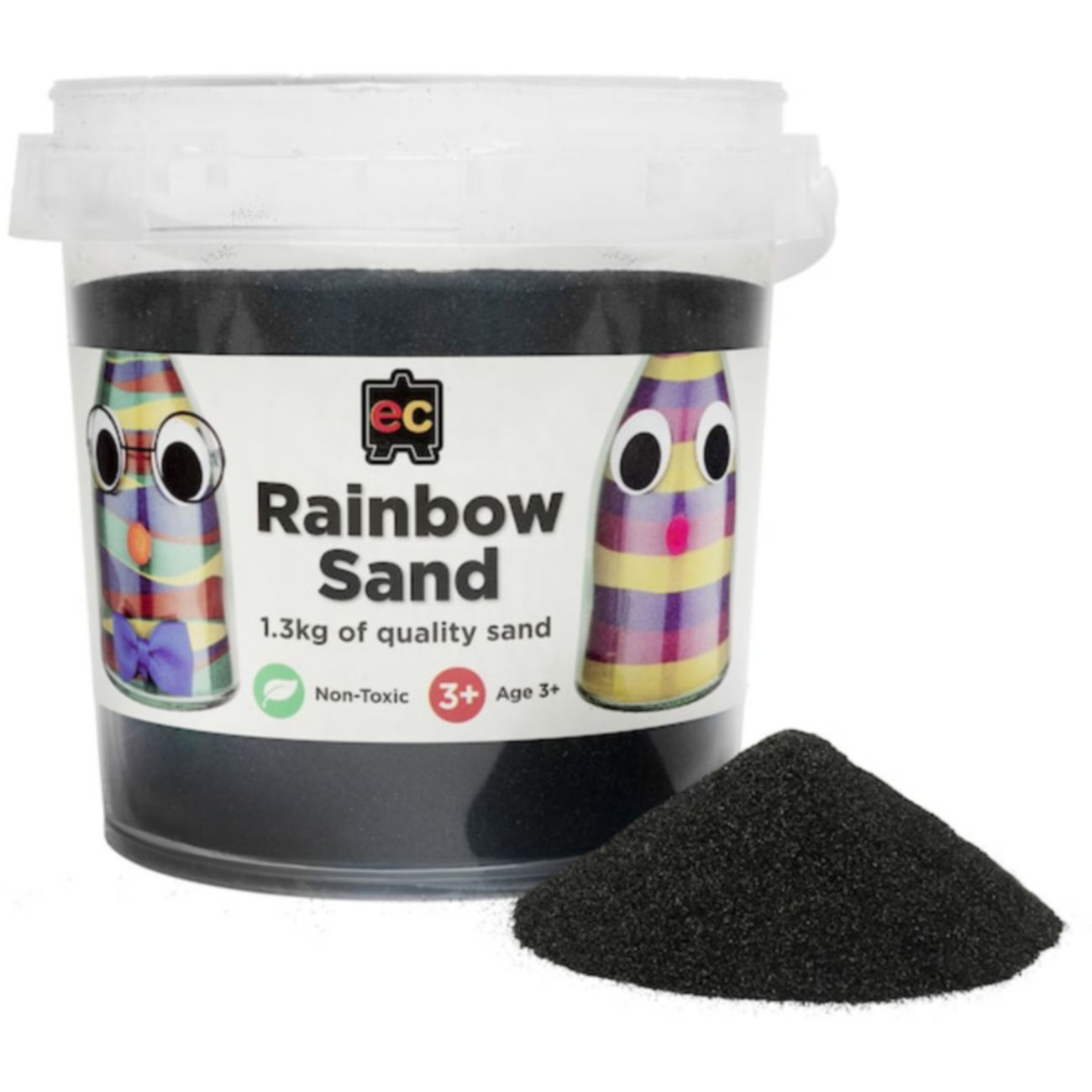 EC Rainbow Sand 1.3kg Black
