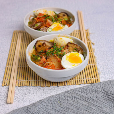 Egg & Kimchi Ramen