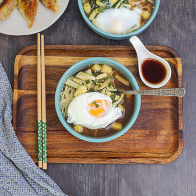 Egg & Veggie Noodle Soup