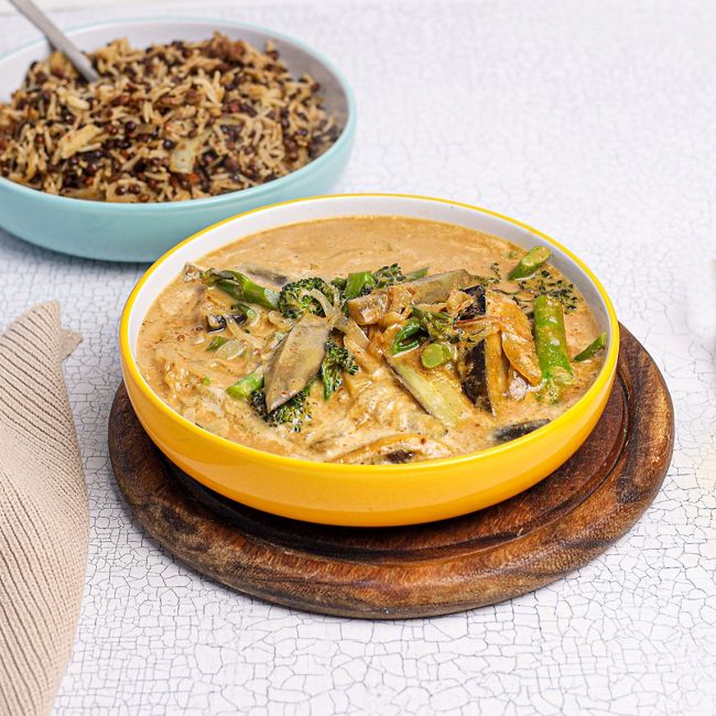 Eggplant Satay Curry