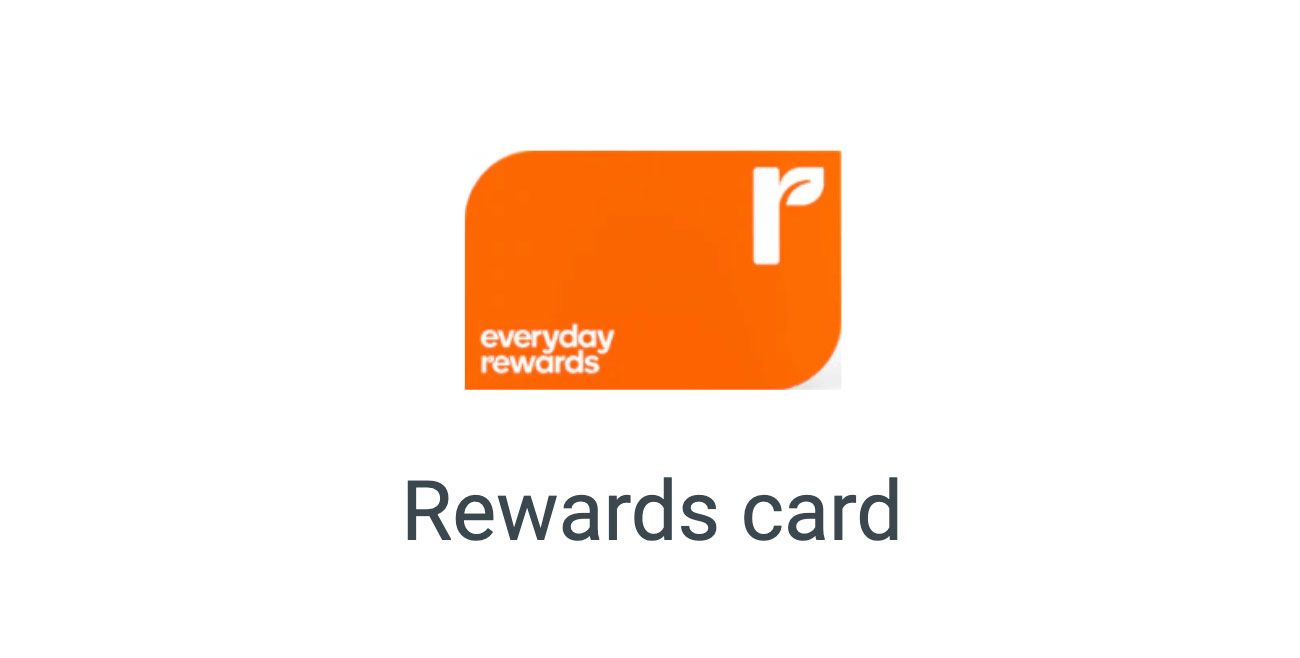 Everyday Rewards card