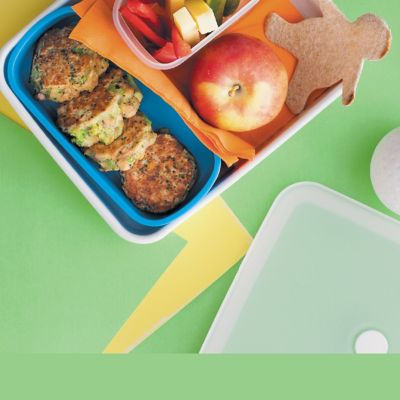 Cheesy Broccoli & Tuna Fritters