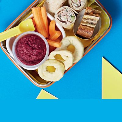 Tuna, Ricotta & Vegie Wrap + Easy Banana Bread