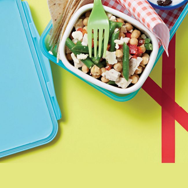 Green Bean, Chicken & Chickpea Salad