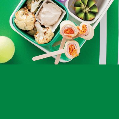 Roasted Cauliflower With Tahini Yoghurt