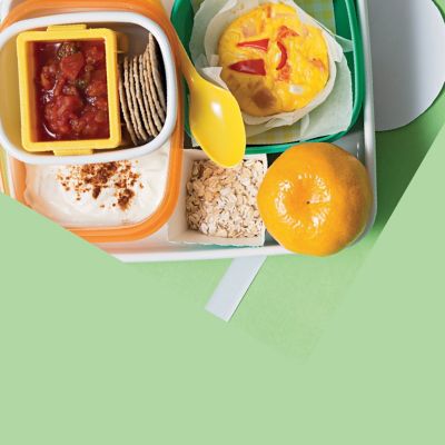 Sweetcorn, Ham & Capsicum Frittatas