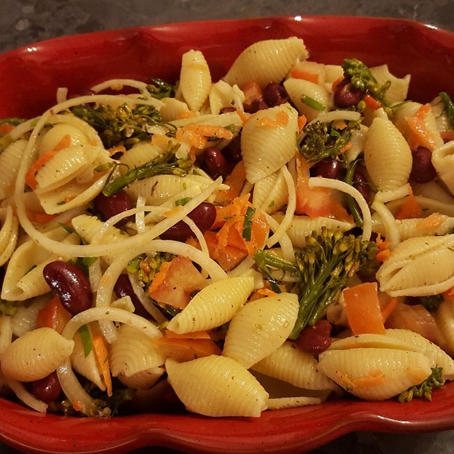 Pasta Salad with Broccolini