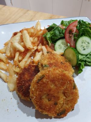 Tuna and Potato Patties