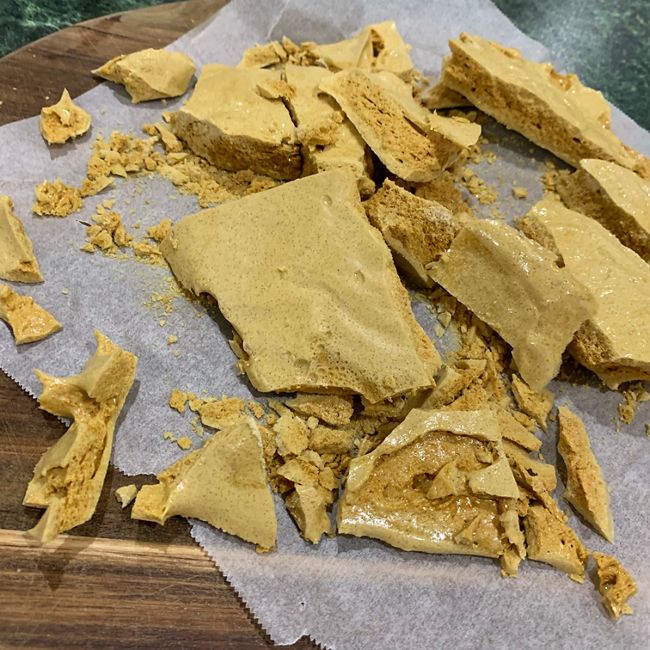 Three Ingredient Honeycomb
