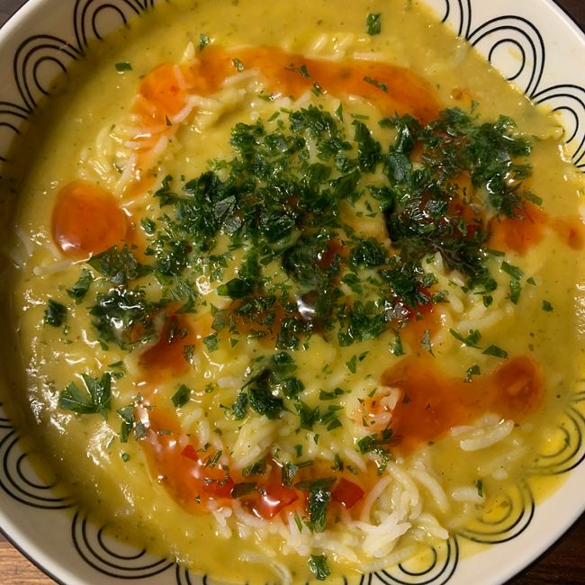 Tikka Masala Vegetable & Basmati Rice Soup
