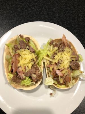 Beef Tortilla Boats