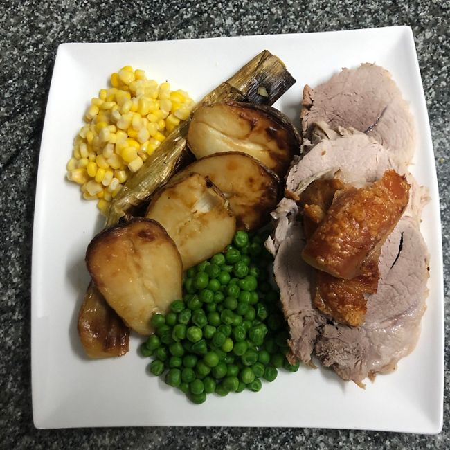 Roast Rolled Pork Shoulder