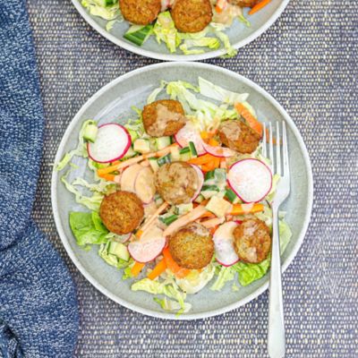 Falafel & Tahini Salad