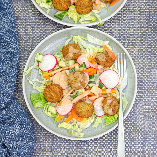 Falafel & Tahini Salad