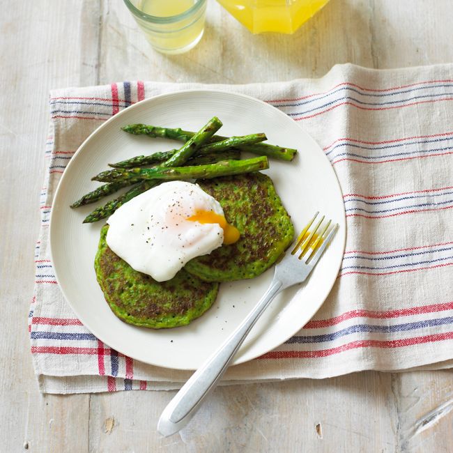 Pea Pancakes