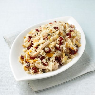 Turkey, Almond, & Cranberry Pilaf