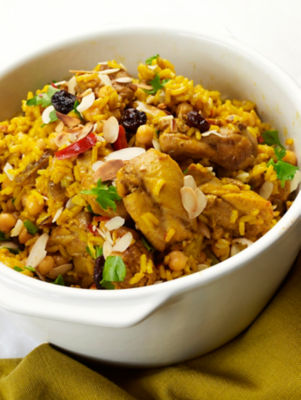 Chicken And Chickpea Pilaf