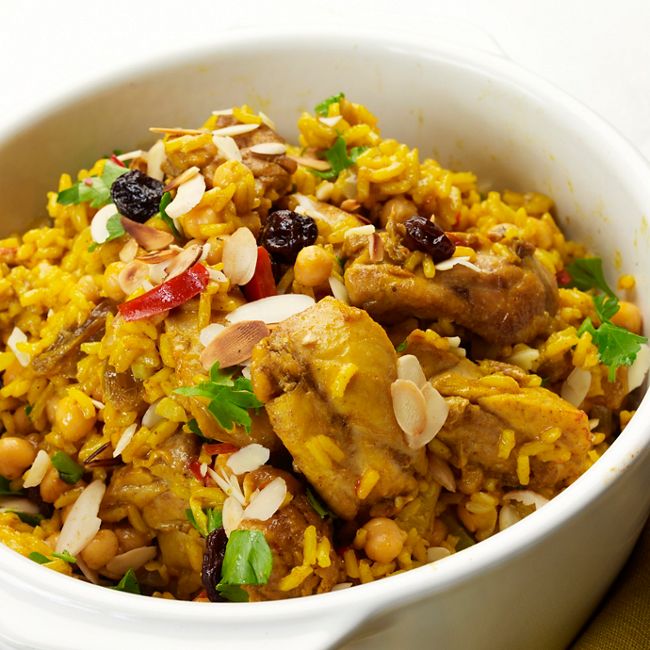 Chicken & Chickpea Pilaf
