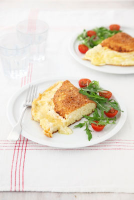 Cheesy Soufflé Omelette