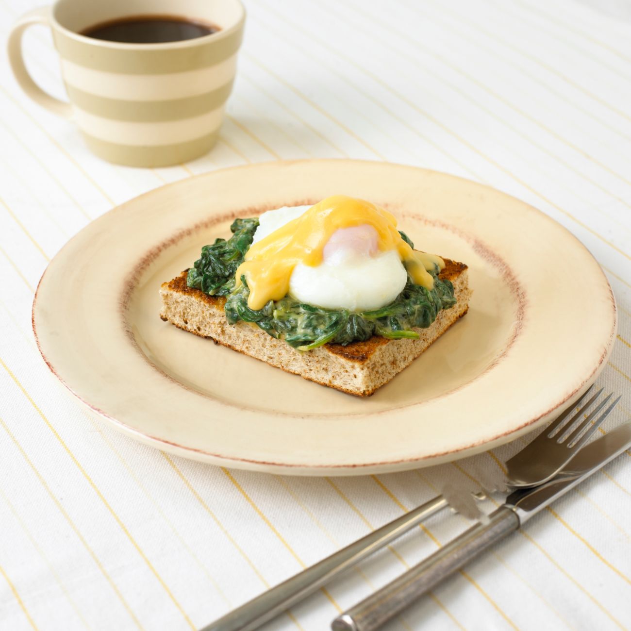 Scrambled Eggs Florentine