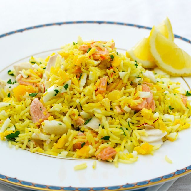 Non-Traditional Salmon Kedgeree