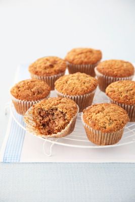 Banana & Oatmeal Muffins