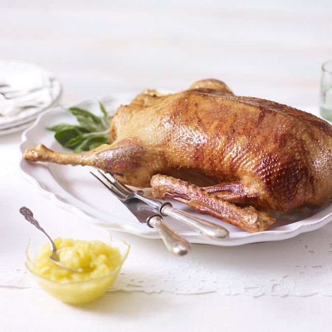 Stuffed Roast Goose