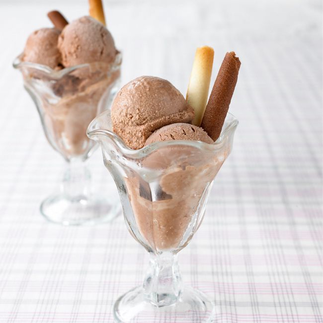 Quick Chocolate & Hazelnut Ice Cream