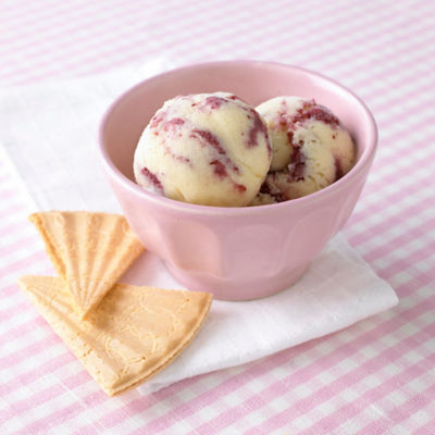 Blueberry Ripple Ice Cream