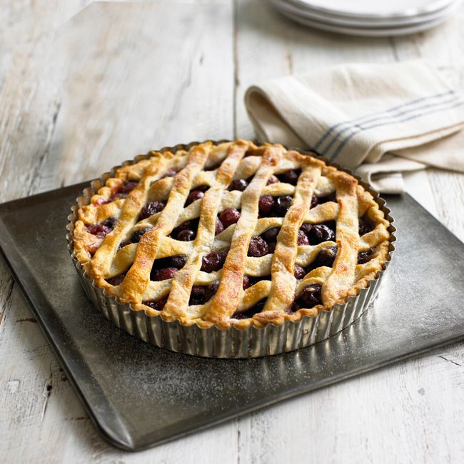 Cherry Lattice Pie