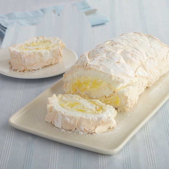 Lemon Meringue Roulade