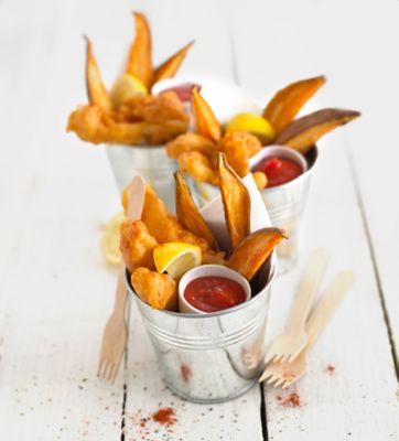 Fish & Potato Wedges