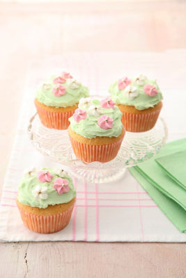 Flowery Cupcakes