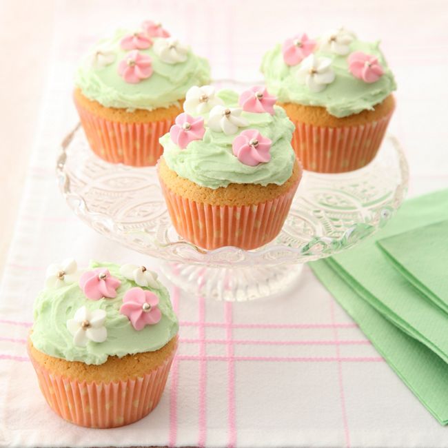 Flowery Cupcakes