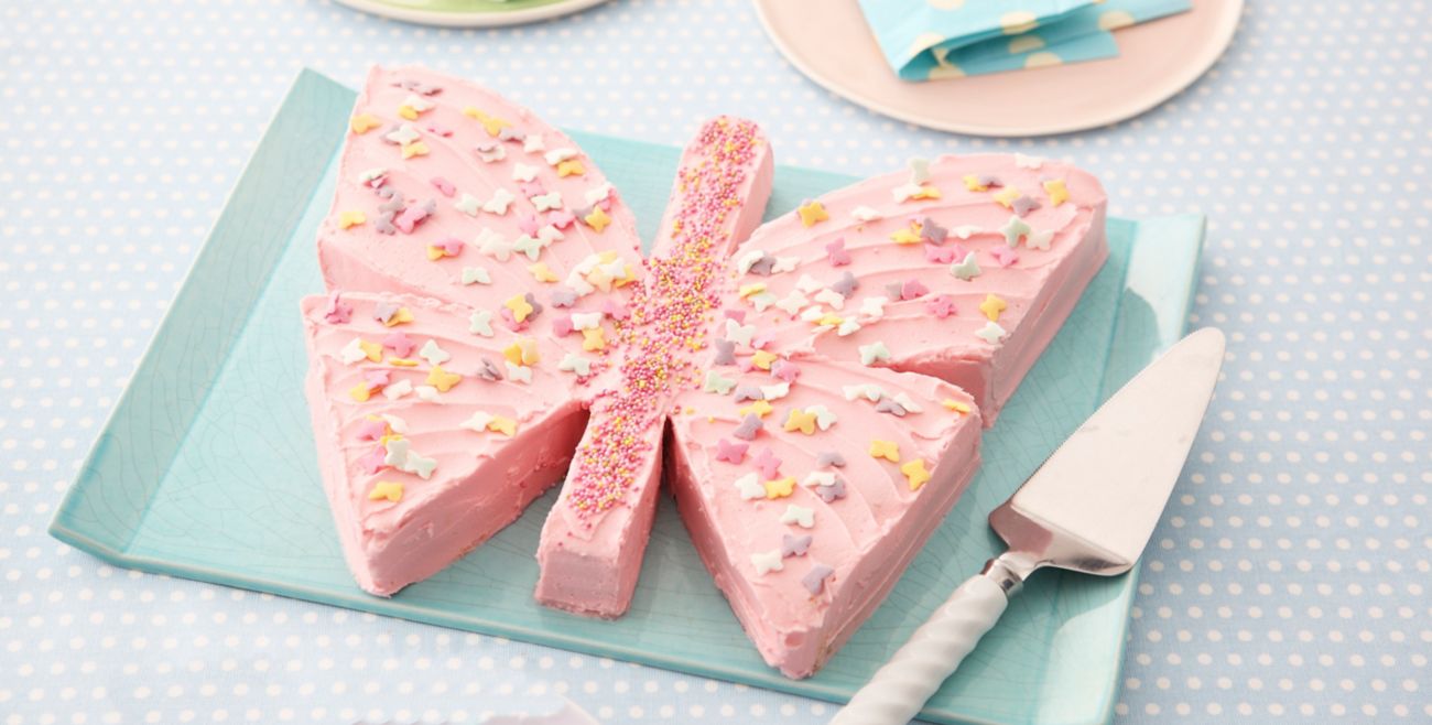 Butterfly shaped deals cake